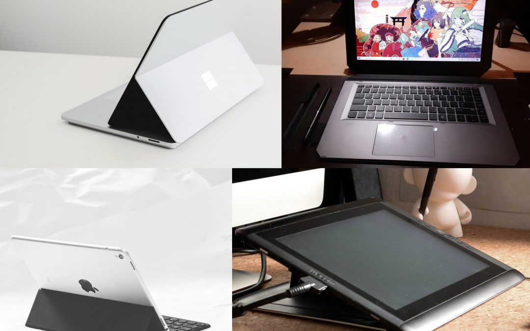Searching for a tablet: Mobile Studio Pro vs iPad Pro vs HP Zbook x2 G4 vs Microsoft Surface Pro / Surface Laptop Studio